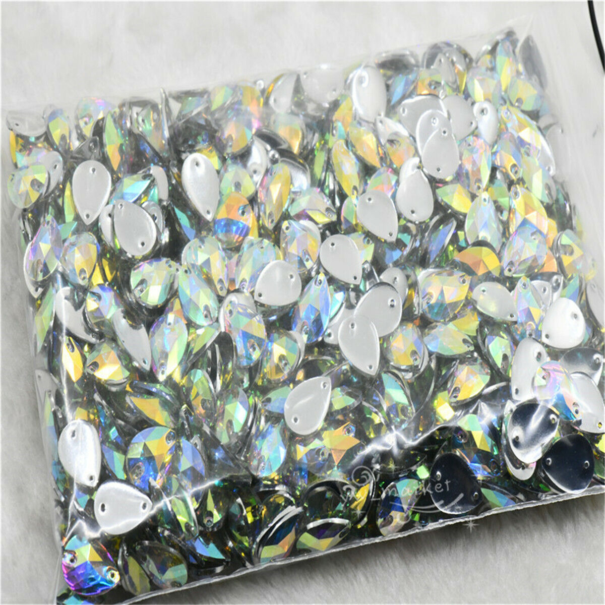 500pcs Wholesale Resin Flatback Stones Bulk Rhinestone Applique sew oon Crystal