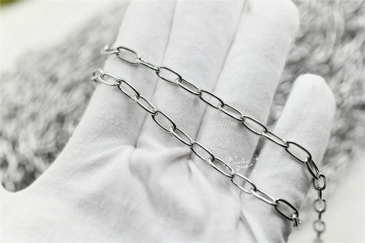 Chain Stainless Steel Link Chains Welded For Necklace Extend chains