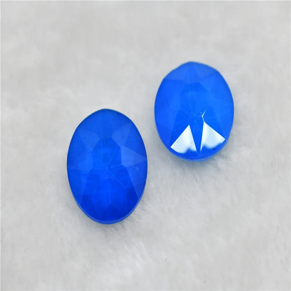 27mm Neon color gem flowers shape round  large stones Jewels making  beads rhinestones applique  glass pintback