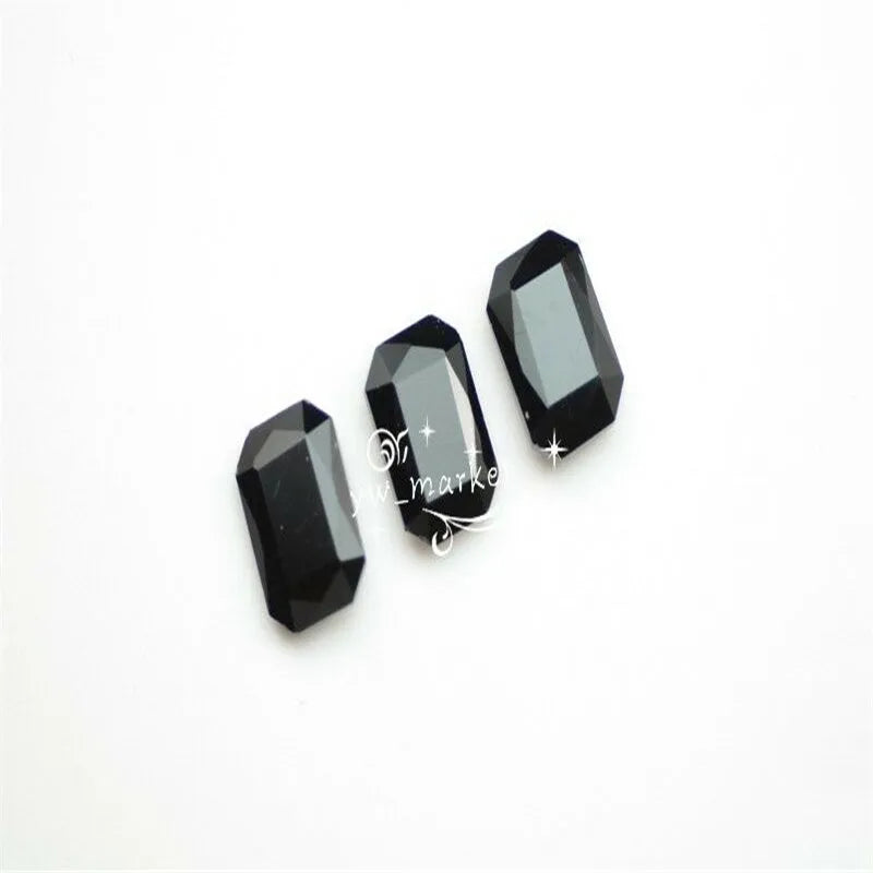 Rectangle glass stones crystal Garment rhinestones Jewelry Accessories 13x18mm 18x27mm