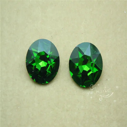 27mm Baoshihua Round strass applique rhinestone Glass Jewels crafts Flat Top Plated Colors 44pcs