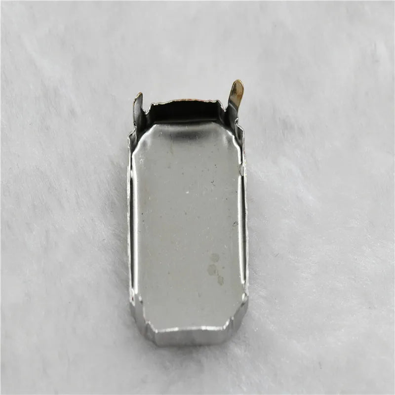 Strong  Empty  Rhinestone Claw Setting  for Jewellery Soldering Silver Teardrop oval navett round