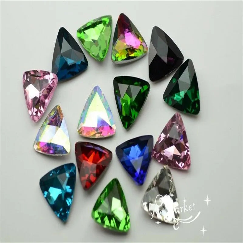 23mm stones Glue on Bulk wholesale drop gems  Garment rhinestones  Jewelry Accessories