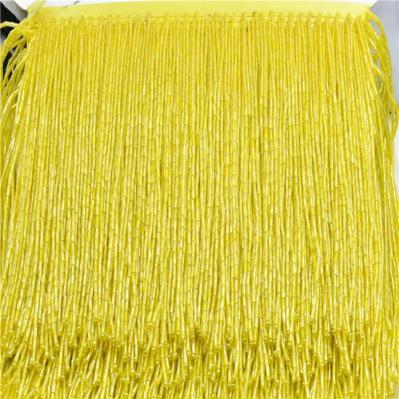 15cm Beaded Tassel Fringe  Handmde trimming for costumes dress crafts sew on