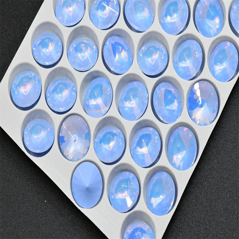 12mm Jelly mocha rhinestones RIVOLI Crystal stones to make crafts jewels making  Diamonds for needlework