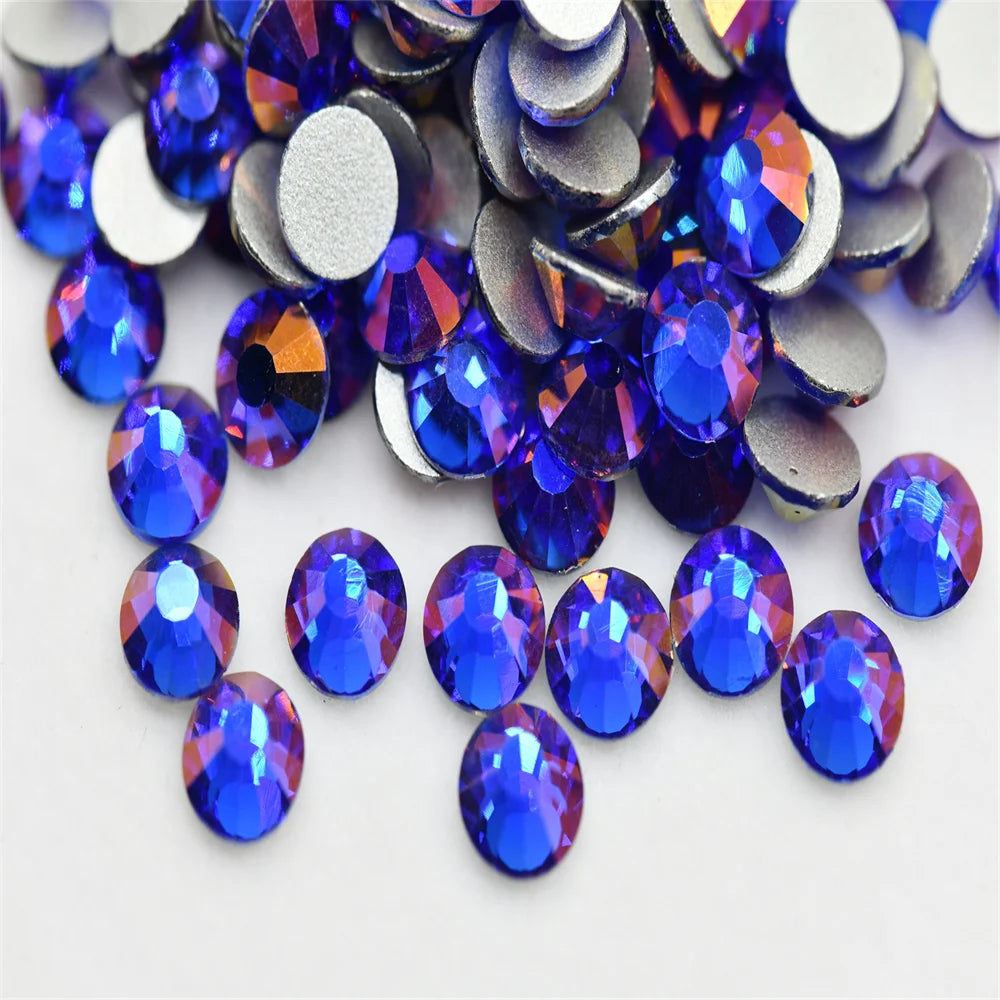 NEW color crystal flat back rhinestone Nail Art Decorations Glitter Gems стразы для рукоделия glue on none hotfix