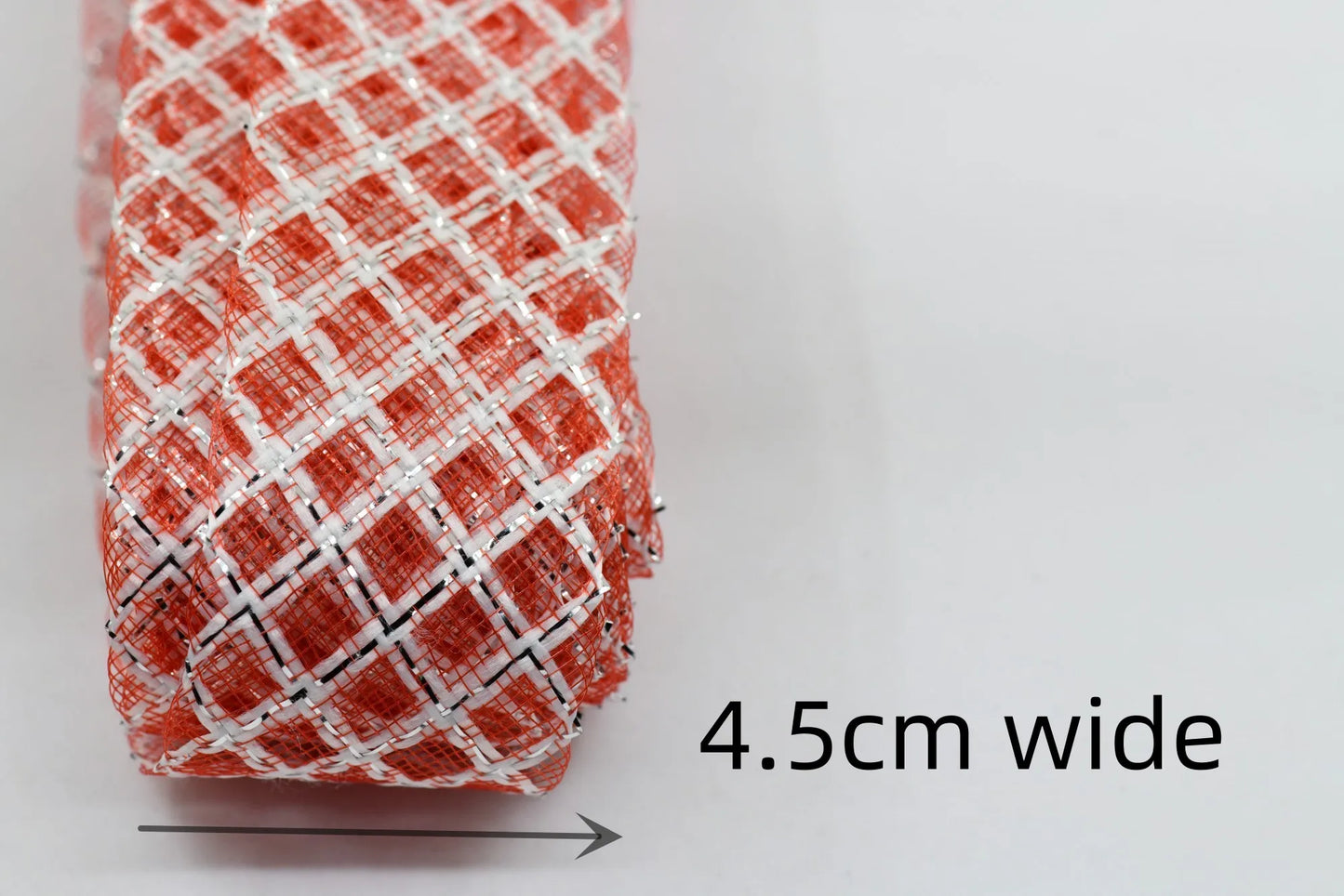 4.5cm Elasticity Crinoline with silk thread  horsehair braid Mesh Fabric Soft Polyester  Dress headgear craft